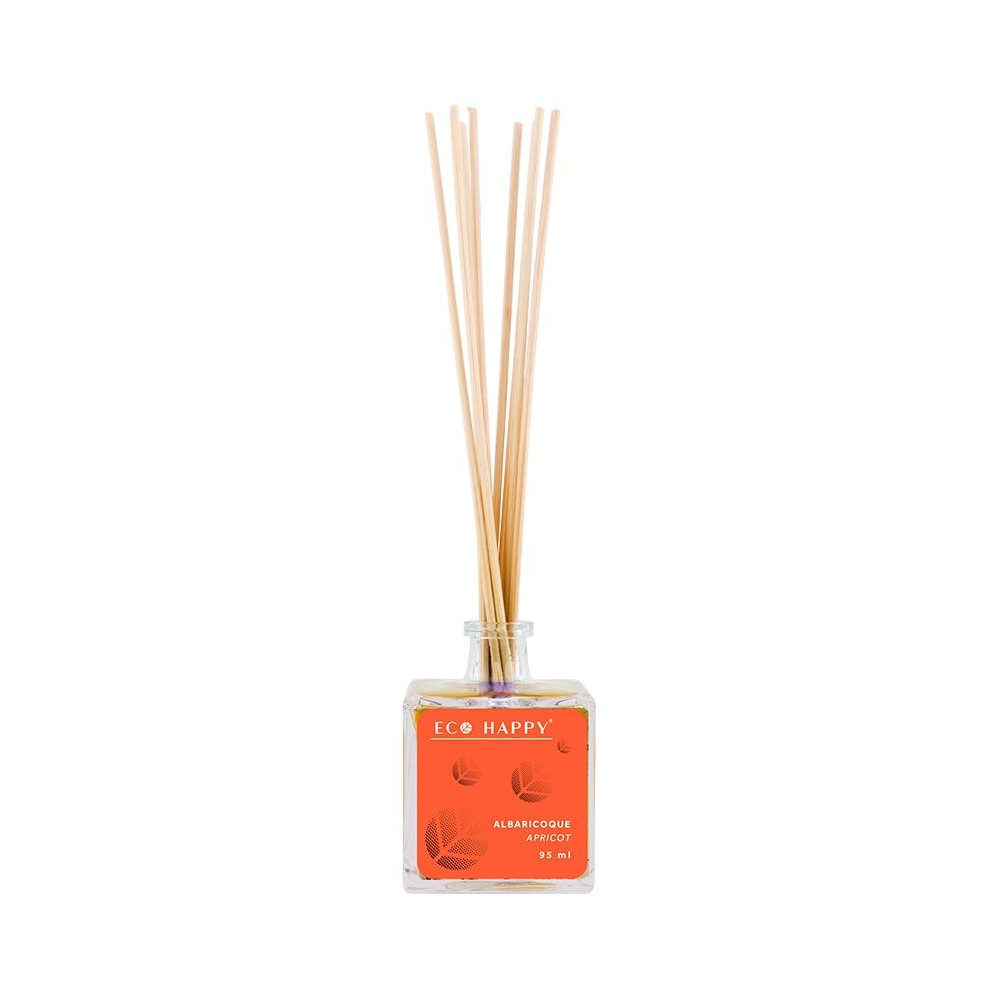 Albaricoque Ambientador Mikado, Decorativos Eco Happy - Perfumes Club