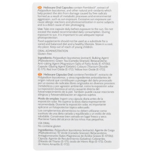 Heliocare Cápsulas Oral, 60 Uds