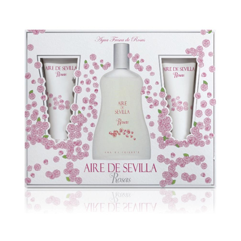 Aire De Sevilla Rosas Estuche 3 Pz