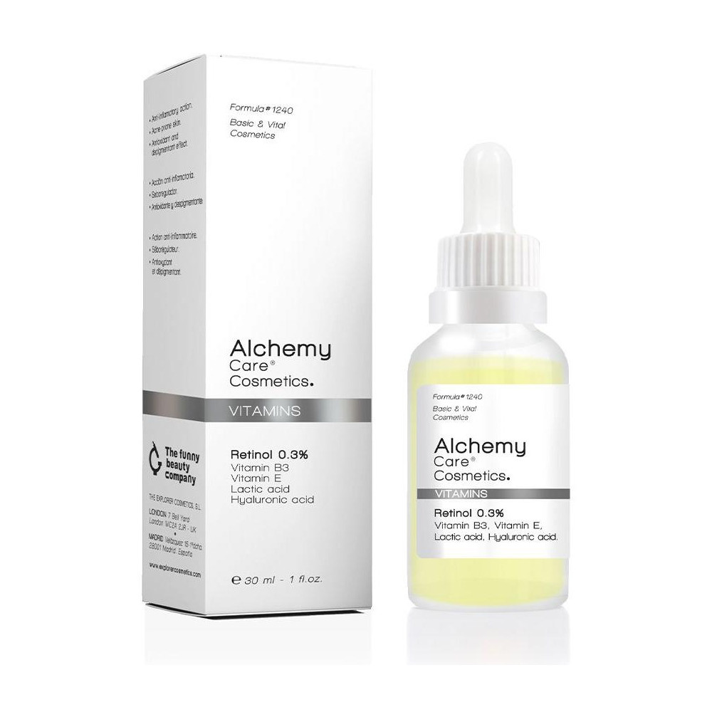 Vitamins Retinol 0,3%, Reafirmantes Y Efecto Lifting Alchemy Care Cosmetics - Perfumes Club