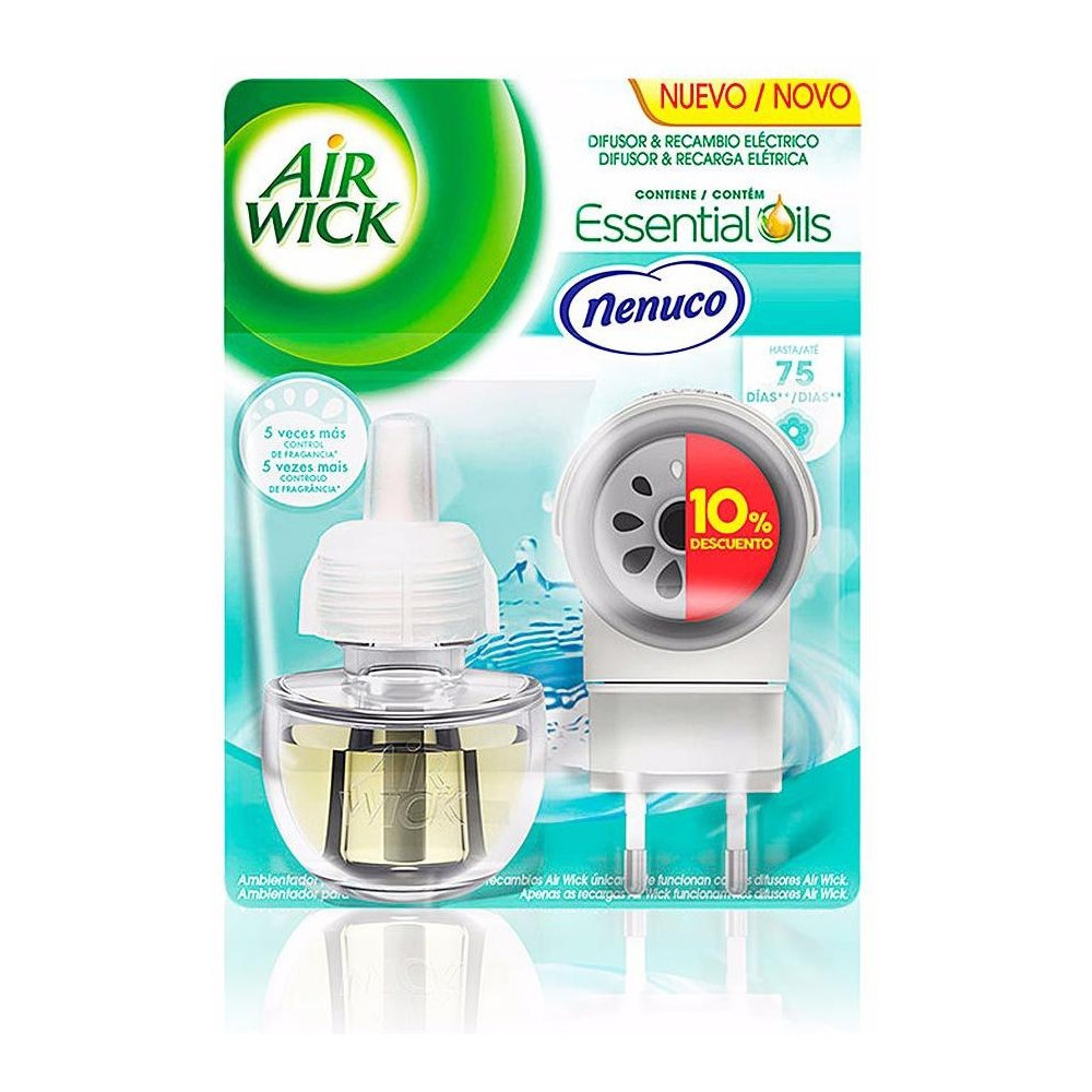 Air-Wick Ambientador Electrico Completo Nenuco 19 Ml