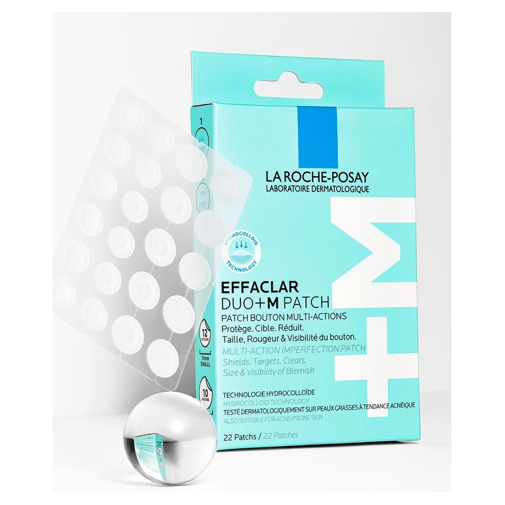 Effaclar Duo+M Parches Invisibles Anti-Imperfecciones Y Antimarcas 22 U