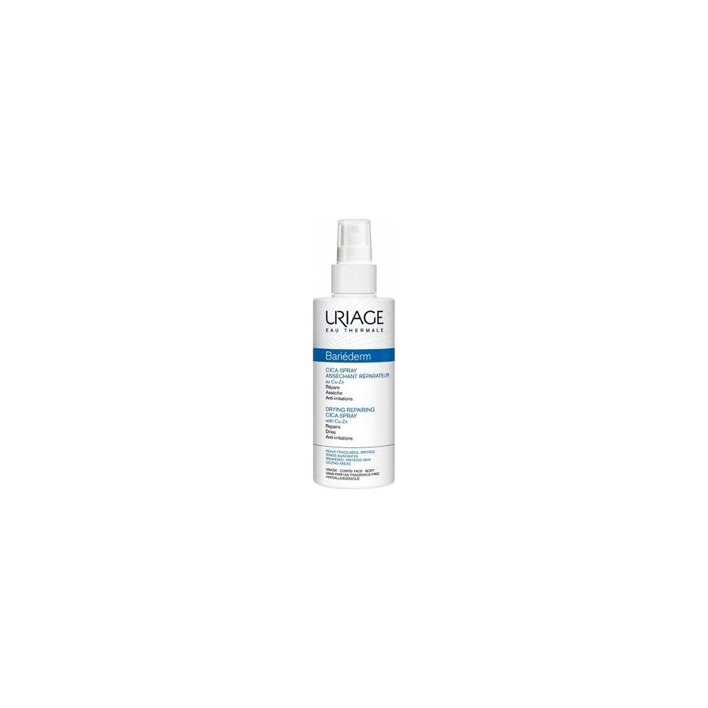 Uriage Bariéderm Cica Spray Secante Reparador, 100 Ml