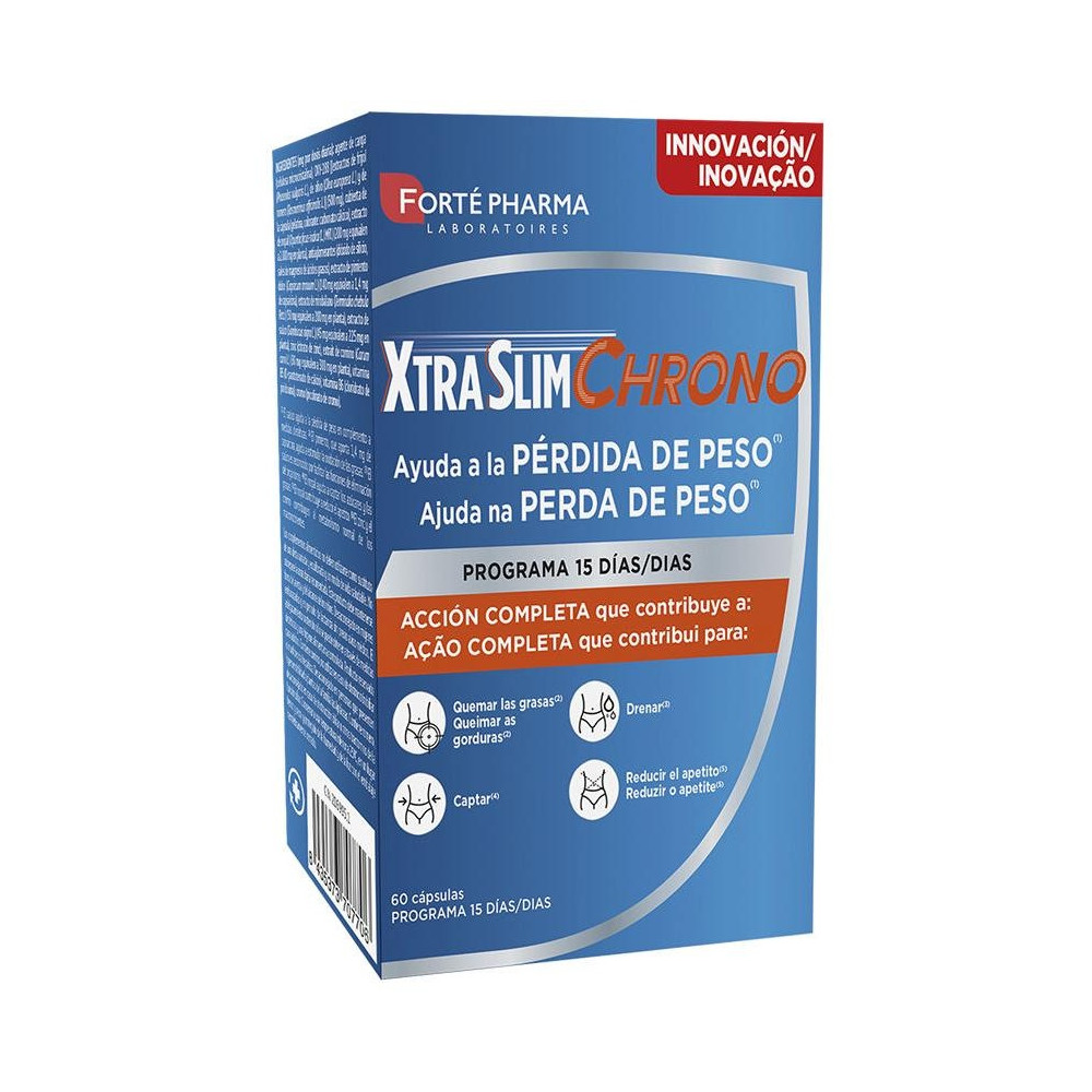 Xtraslim Chrono Cápsulas 60 U