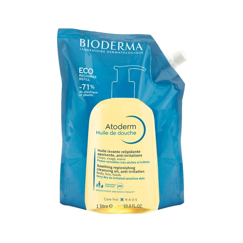 Atoderm Aceite De Ducha Para Toda La Familia Recarga, Geles De Ducha Bioderma - Perfumes Club