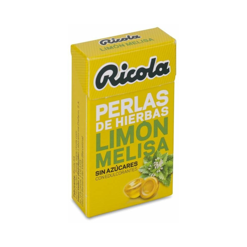 Perlas De Hierbas Sin Azúcares Limón Melisa 25 Gr