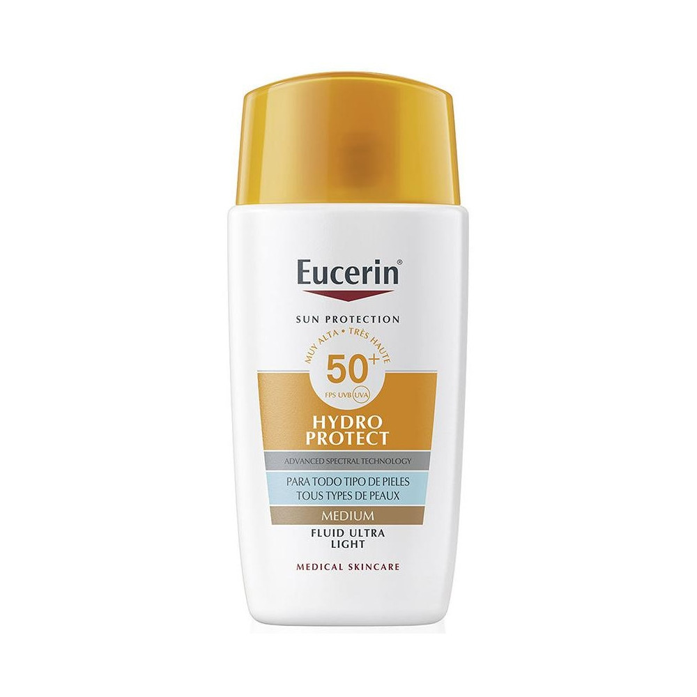 Sun Protection Hydro Protect Fluido Con Color Spf50+ Medium 50 Ml