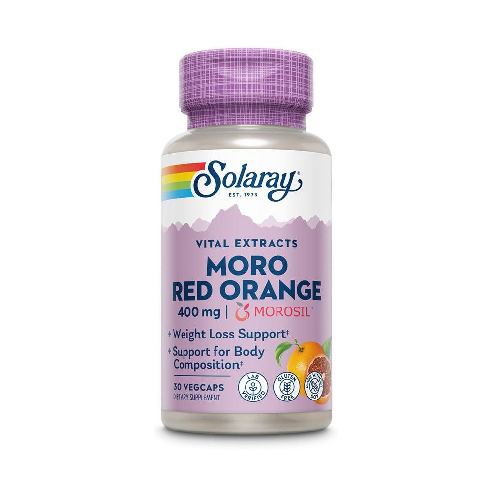 Moro Red Orange 400 Mg Vegcaps, Vitaminas Y Suplementos Solaray - Perfumes Club