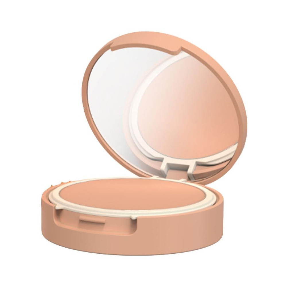 Fotoprotector Compact Cobertura Natural De Larga Duración Spf50 Medium 10 Gr