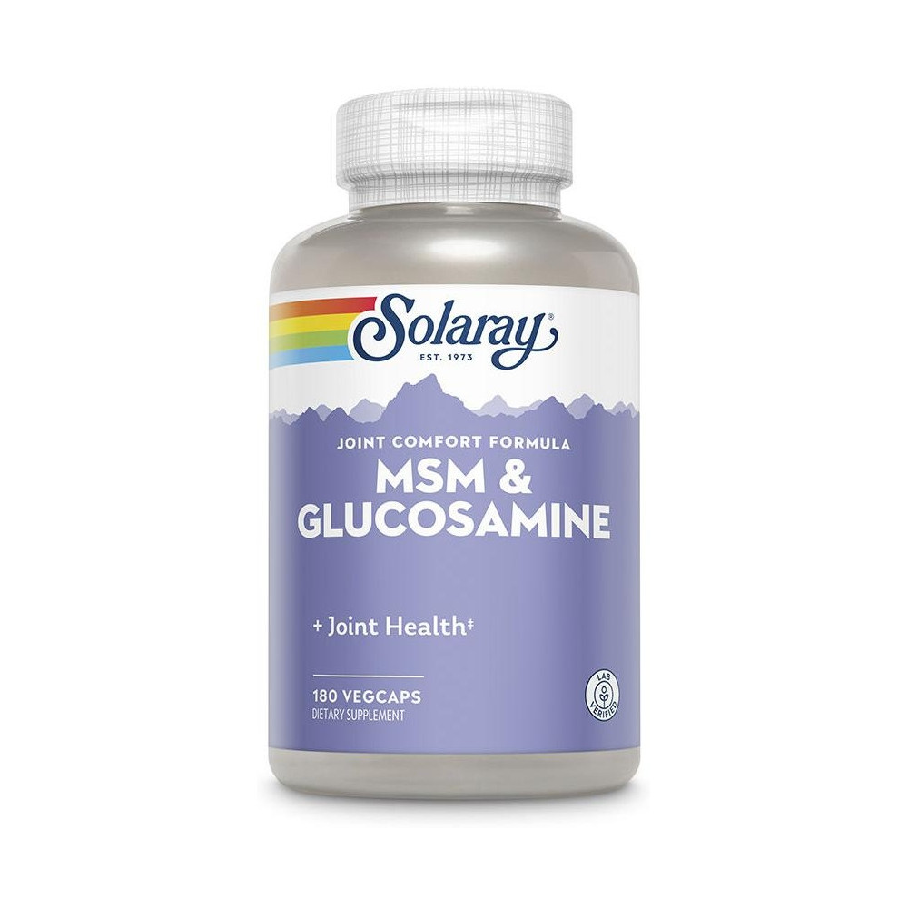 Msm Y Glucosamine Vegcaps, Vitaminas Y Suplementos Solaray - Perfumes Club