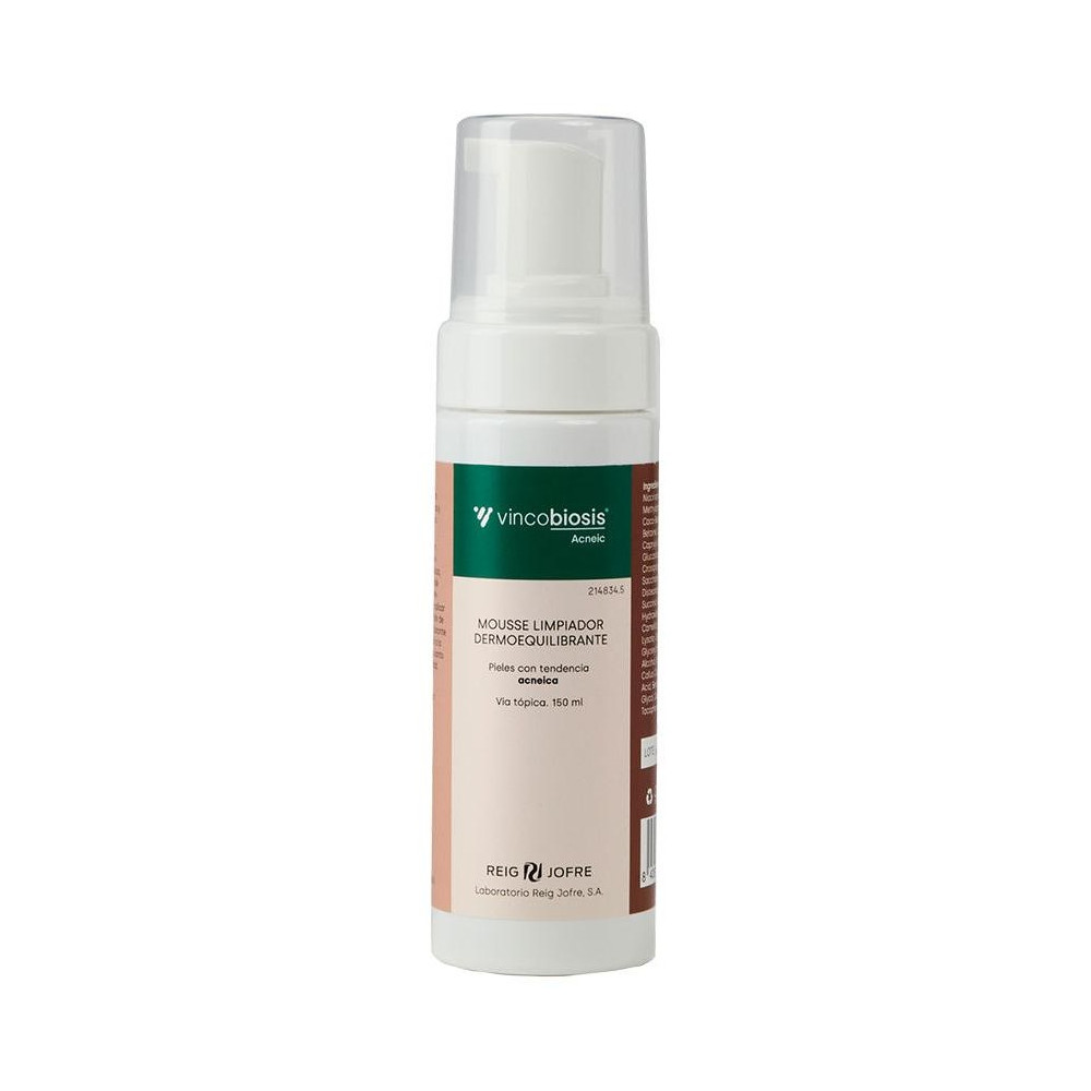 Vincobiosis Acneic Mousse Limpiador Dermoequilibrante 150 Ml