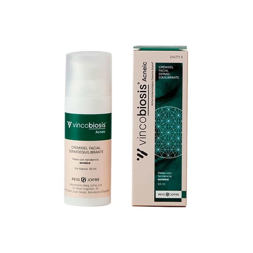 Vincobiosis Acneic Cremigel Facial Dermoequilibrante 50 Ml