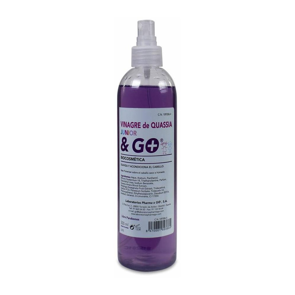 Pharma Y Go Vinagre De Quassia Repelente De Piojos 300Ml