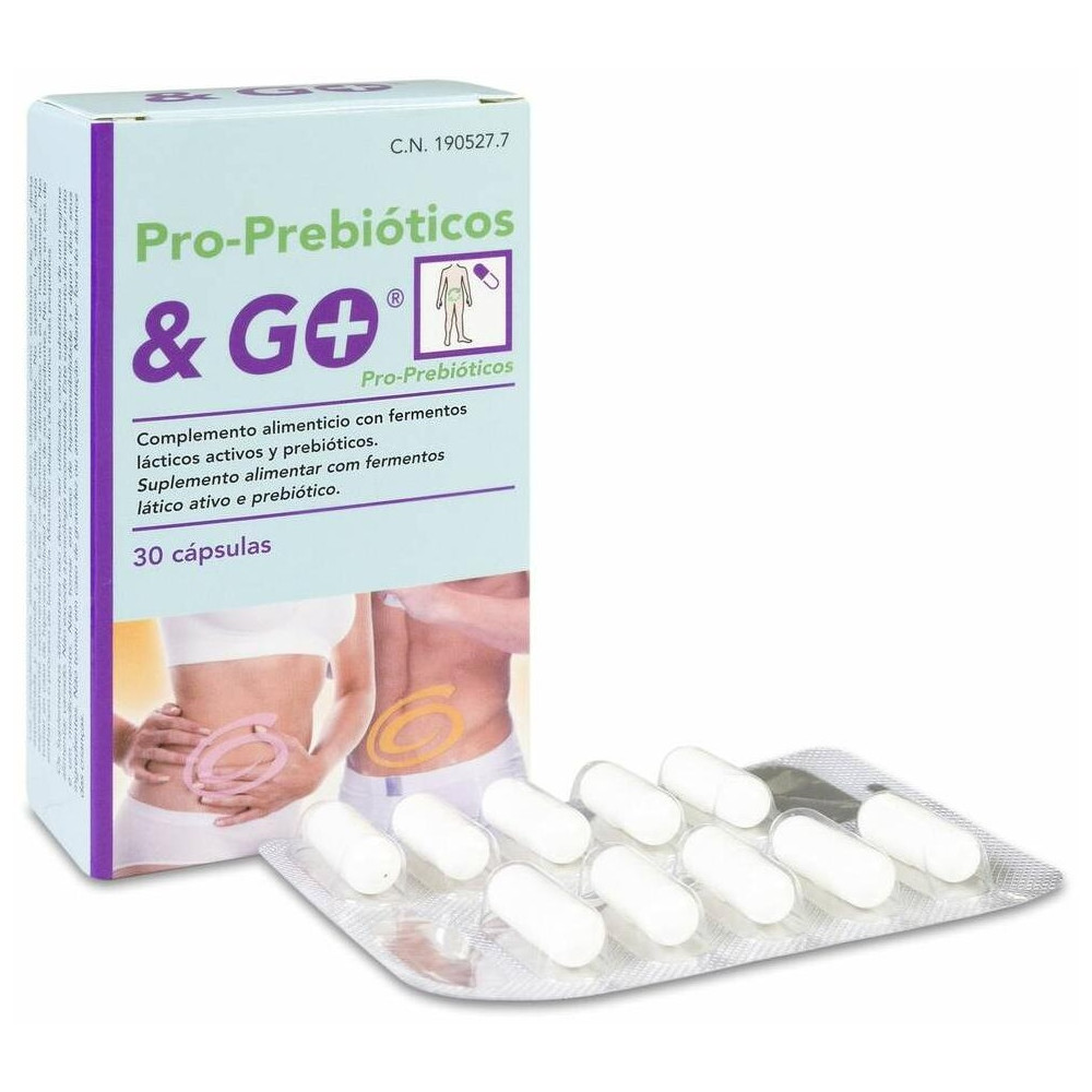 Prebióticos Probióticos Y Go, 30 Cápsulas