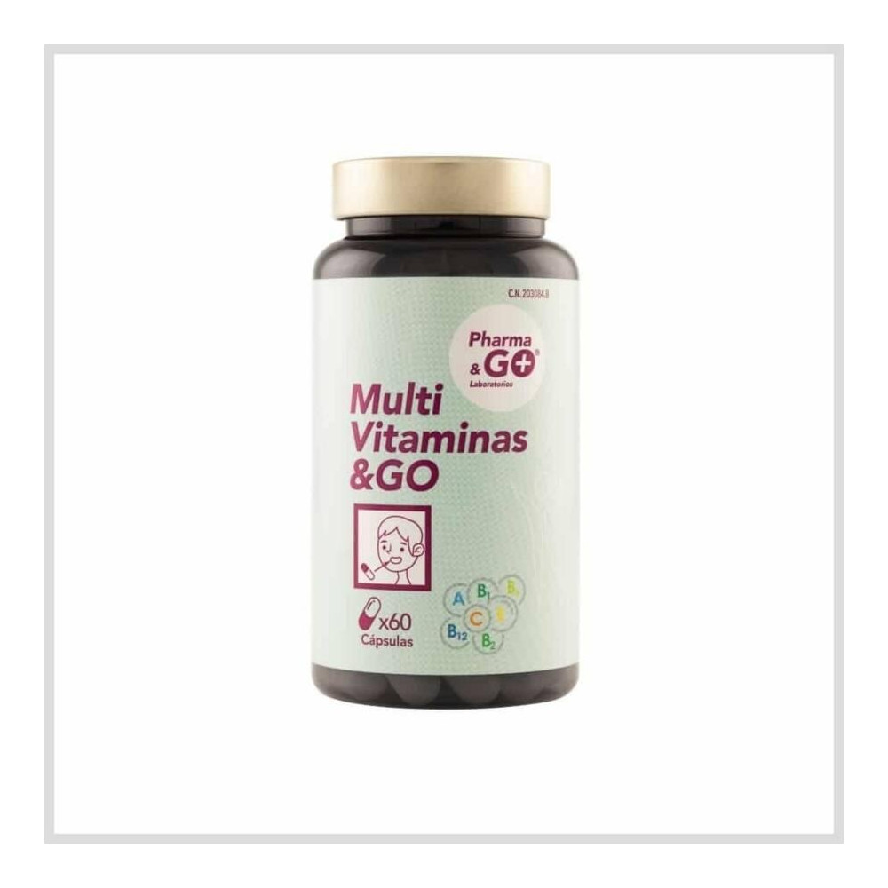 Multivitaminas Y Go, 60 Cápsulas