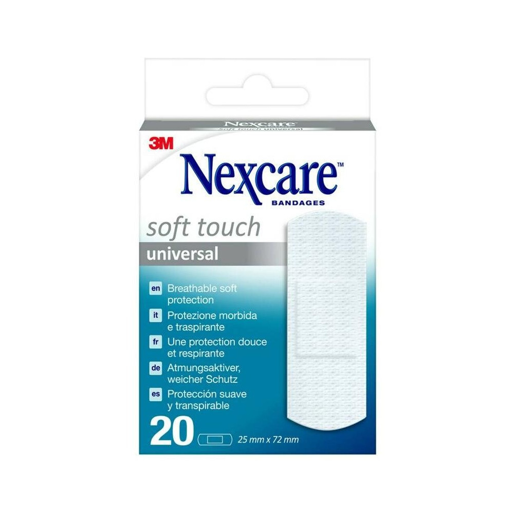 Nexcare® Soft Apósitos 19X76Mm 20Uds