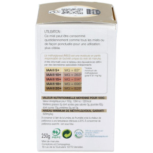 Comptoirs Et Compagnies Miel Manuka Iaa20+ 250G