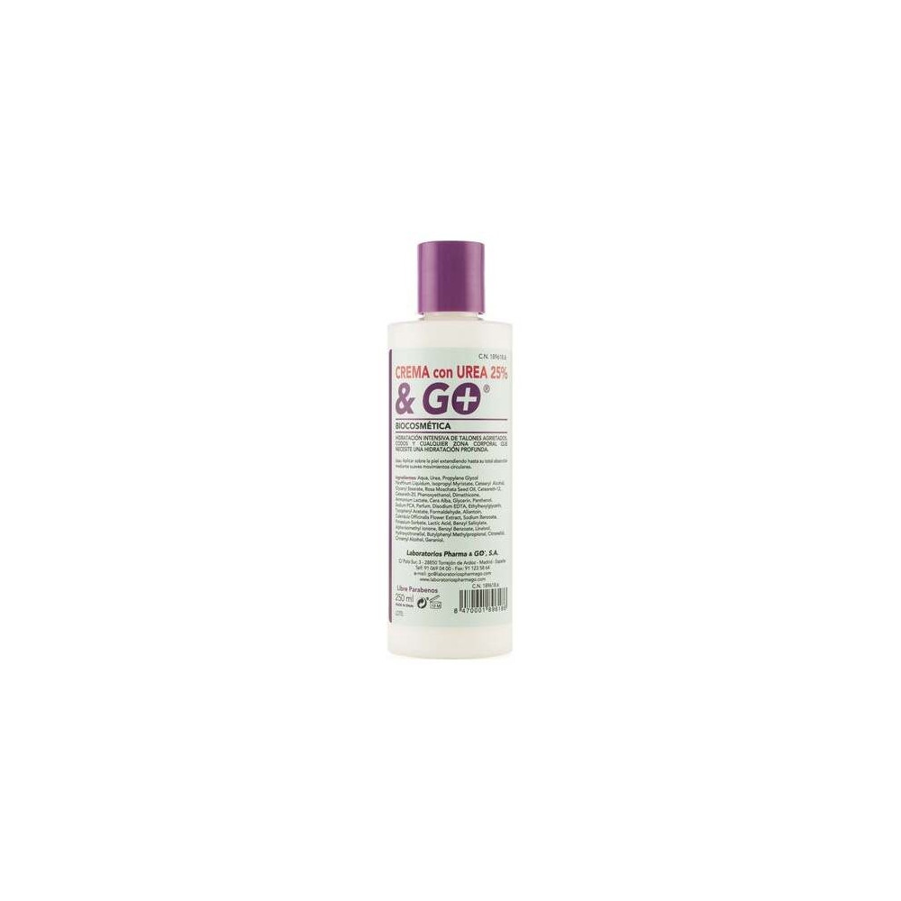 Laboratorios Pharma Y Go Crema Urea 25% Y Go 250Ml