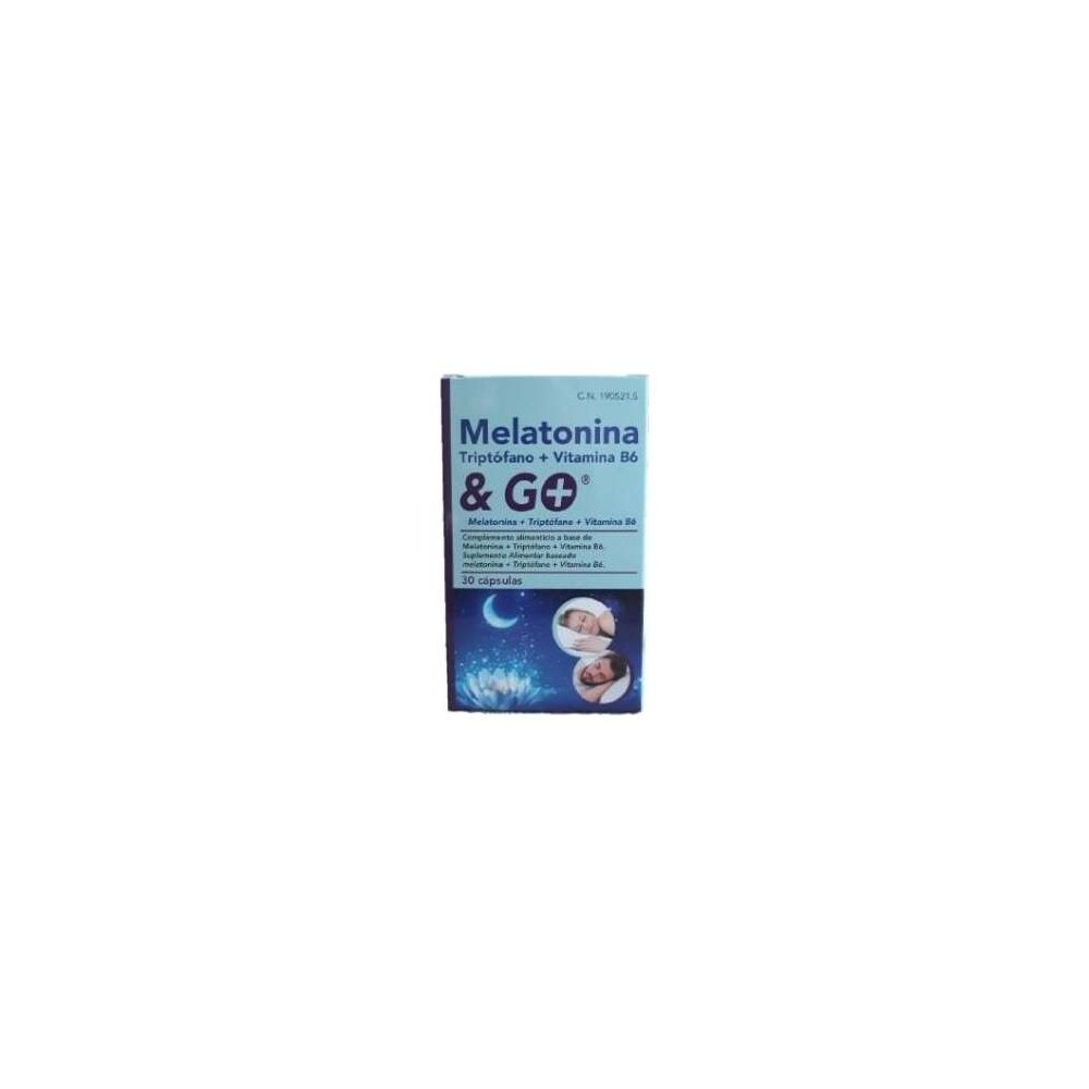 Pharma Y Go Melatonina + Triptofano + Vit. B6 30Caps