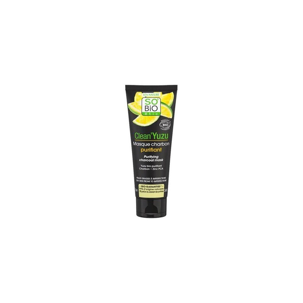 So Bio Etic Clean Yuzu Mascarilla Facial Purificante 75Ml