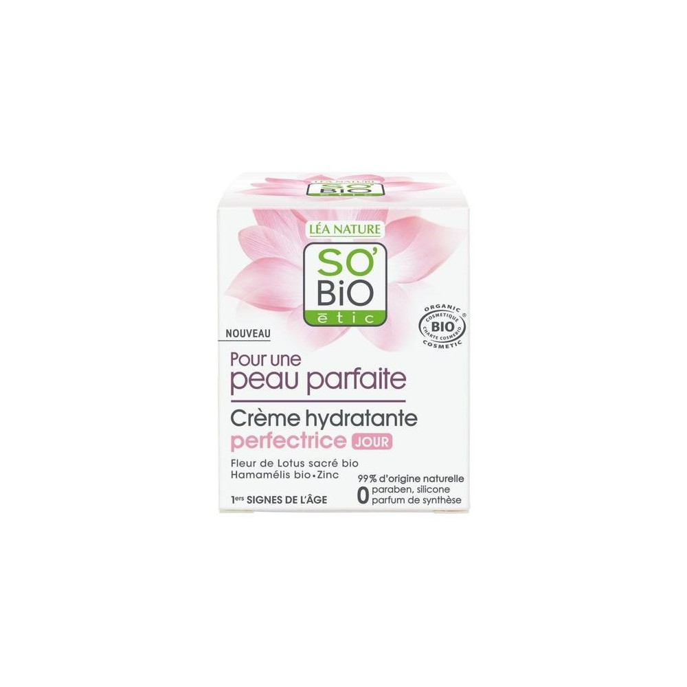 So'Bio Étic Crema Facial Día Hidratante Piel Perfecta 50Ml