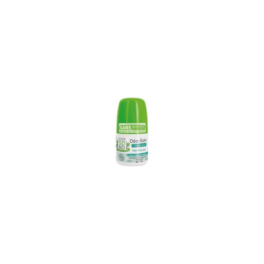 So Bio Etic Desodorante Roll On Frescor Menta 50Ml