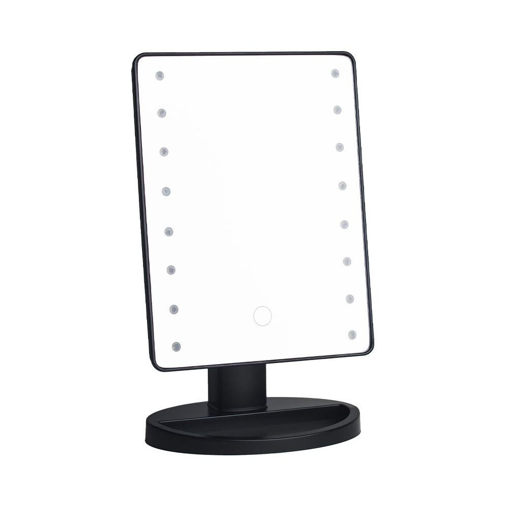 Carl Y Son Makeup Led Light Up Mirror Black 1Ud