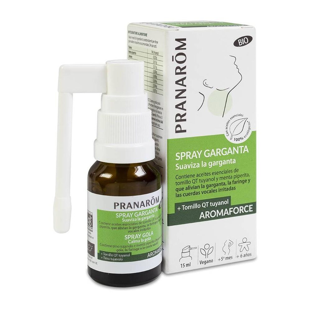 Pranarôm Aromaforce Spray Garganta Bio 15Ml