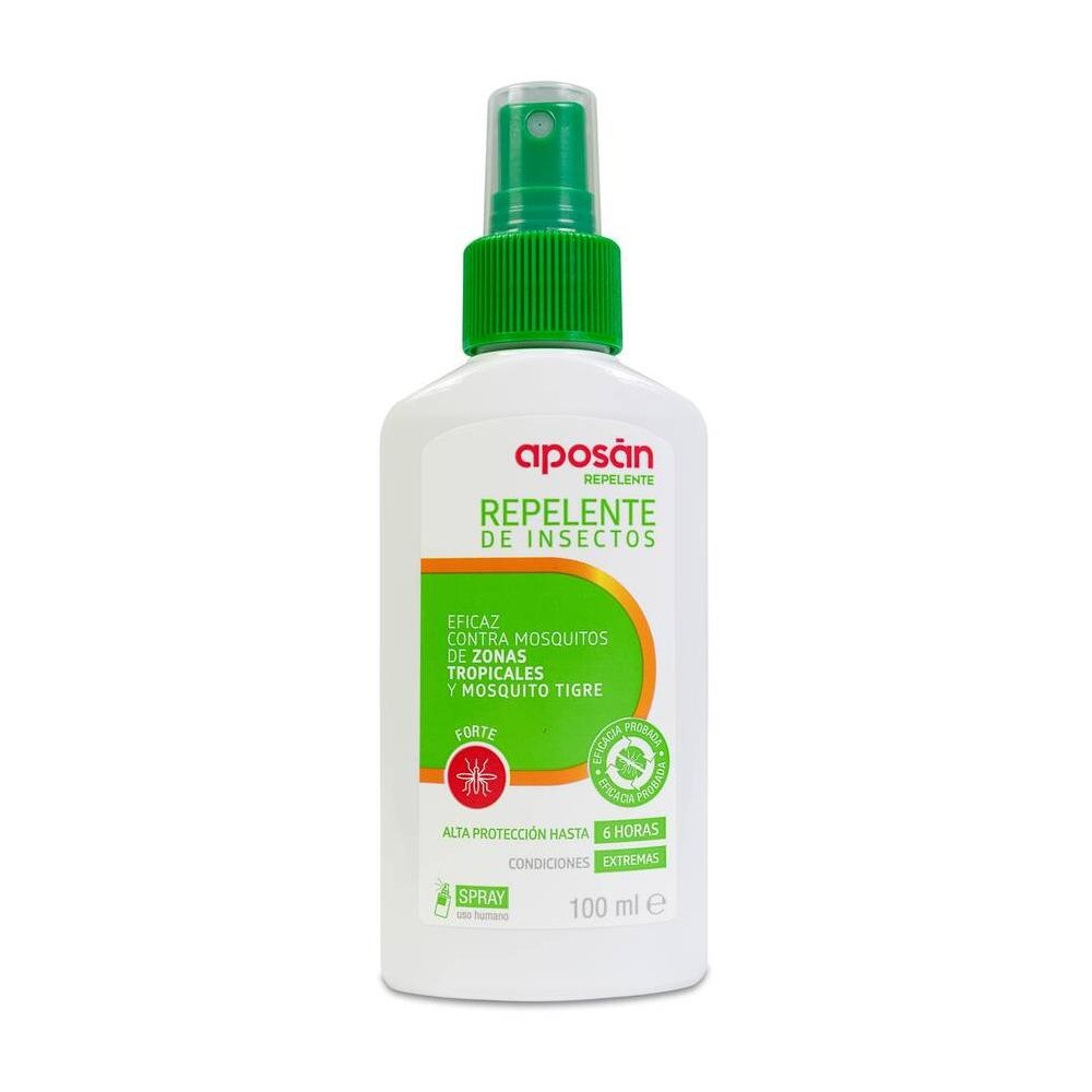 Aposán Repelente De Insectos Forte, 100 Ml