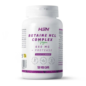HSN Betaina HCL 650mg 120 Caps Veganas