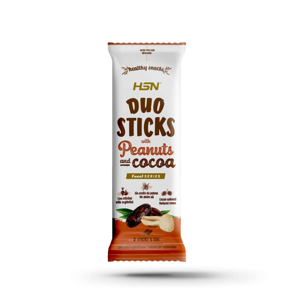 HSN Duo Sticks 30g Peanuts & Cocoa