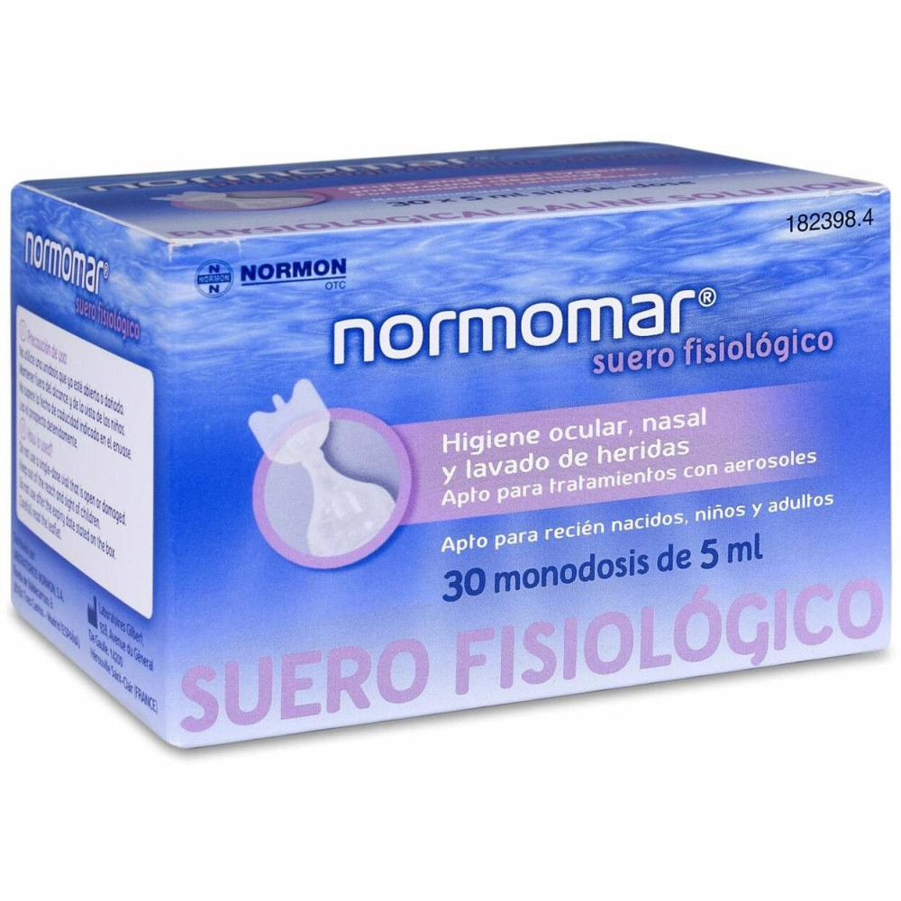Normon Suero Fisiológico Unidosis 30X5Ml