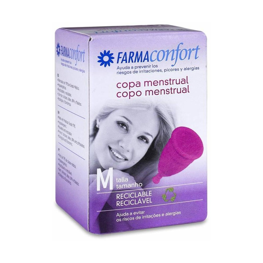 Farmaconfort Copa Menstrual Tamaño Mediano, 1 Ud