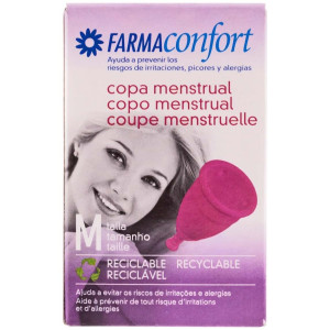 Farmaconfort Copa Menstrual Tamaño Mediano, 1 Ud