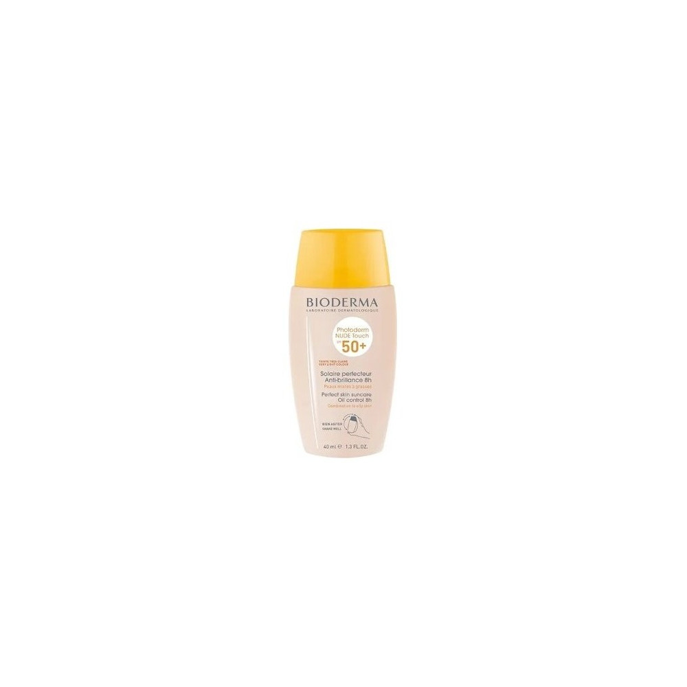 Bioderma Photoderm Nude Touch Spf50+ Color Muy Claro 40Ml