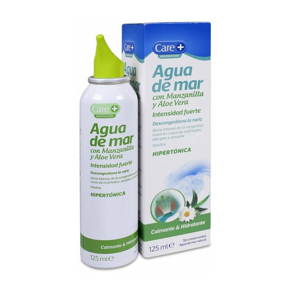 Care+ Agua De Mar Intensidad Fuerte Hipertónica, 125 Ml