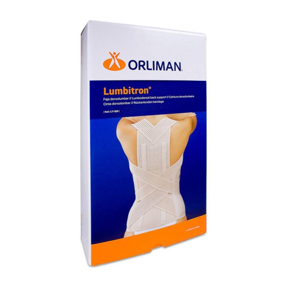 Orliman Faja Lumbitron Dorsolumbar Lt-320 Talla 6