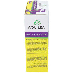 Aquilea Detox + Quemagrasas Sabor Piña, 10 Uds