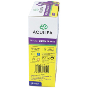 Aquilea Detox + Quemagrasas Sabor Piña, 10 Uds