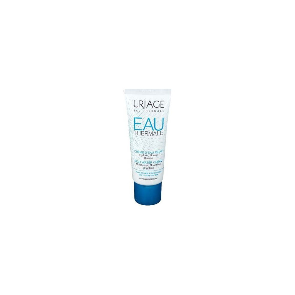 Uriage Eau Thermale Crema De Agua Rica, 40 Ml