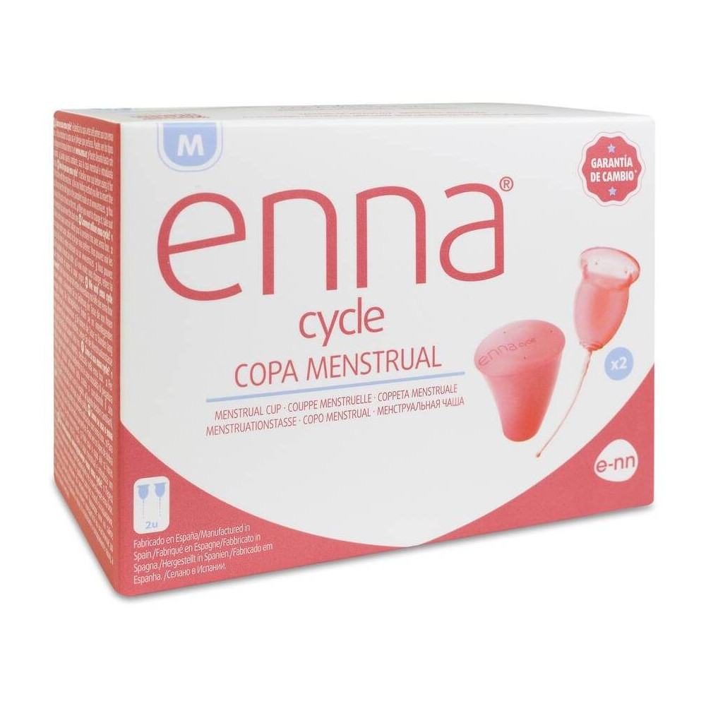 Enna Cycle Copa Menstrual (M) 2Copas+Caja Esteril