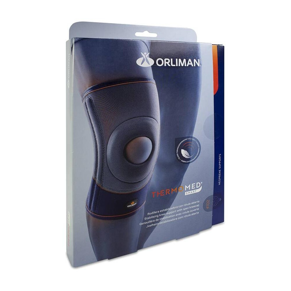 Orliman Rodillera Rodete Silicona Estabilizadores Laterales 4105 Talla 6, 1 Unidad