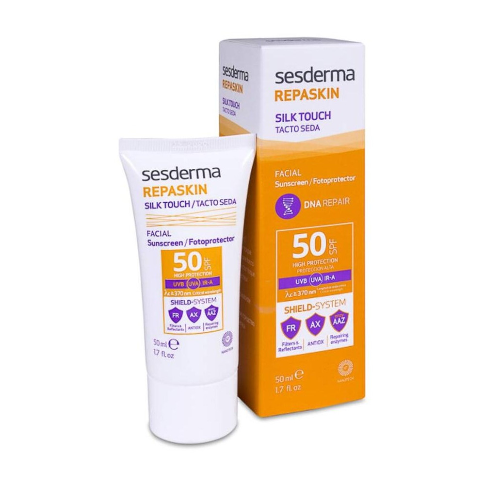 Repaskin Fotoprotector Spf50 Facial Tacto Seda 50M