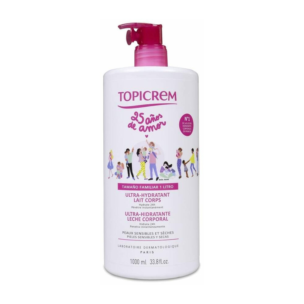 Topicrem Ultra Hidratante Leche Corporal 1000Ml