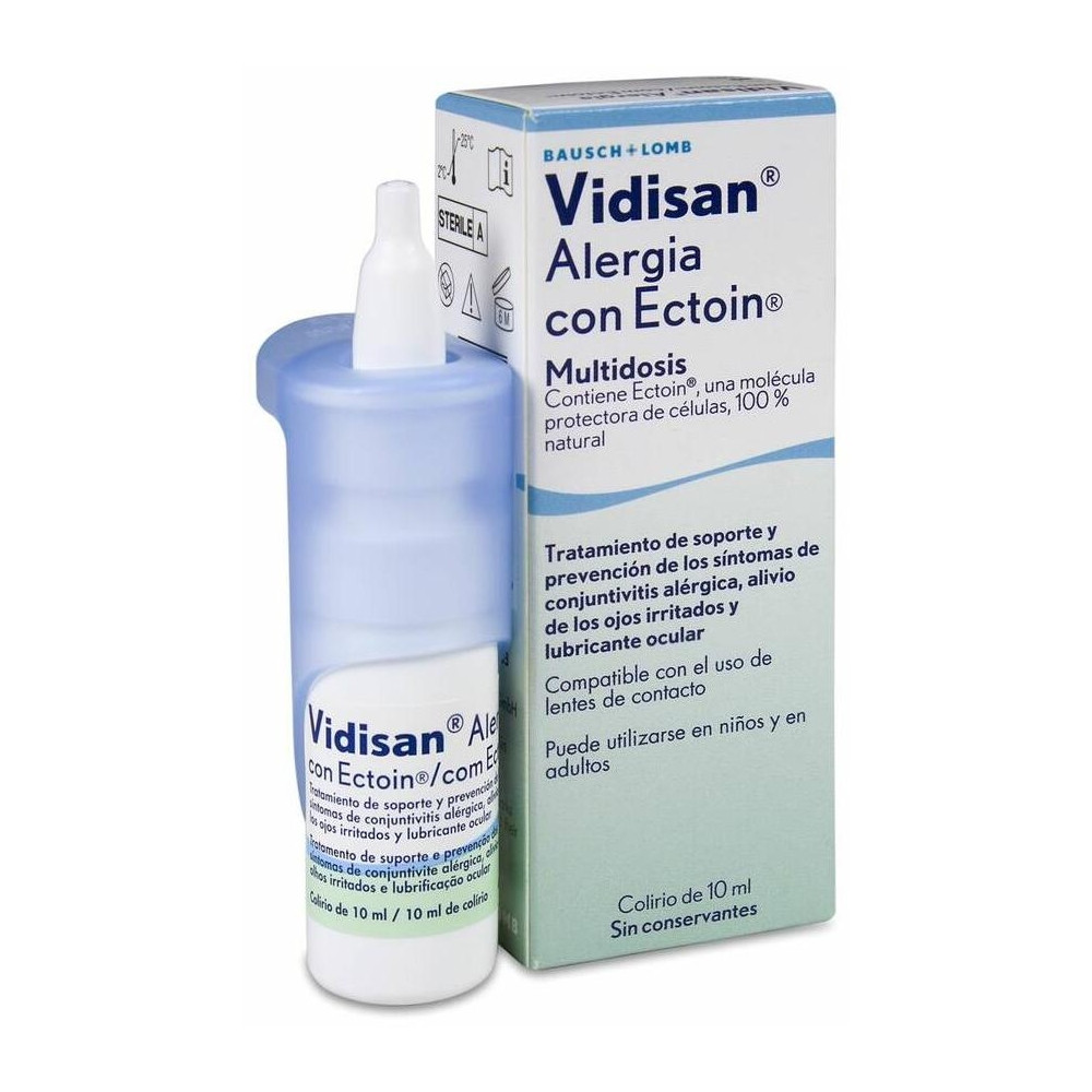 Vidisan Alergia Con Ectoin Multidosis, 10 Ml