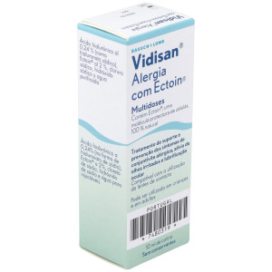 Vidisan Alergia Con Ectoin Multidosis, 10 Ml