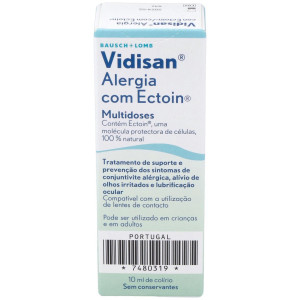 Vidisan Alergia Con Ectoin Multidosis, 10 Ml