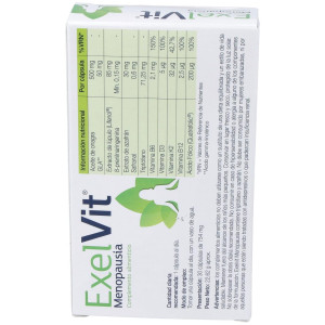 Exelvit Menopausia, 30 Cápsulas