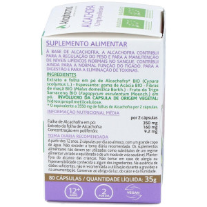 Arkopharma Arkocápsulas Alcachofa, 80 Cápsulas