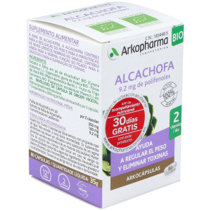 Arkopharma Arkocápsulas Alcachofa, 80 Cápsulas